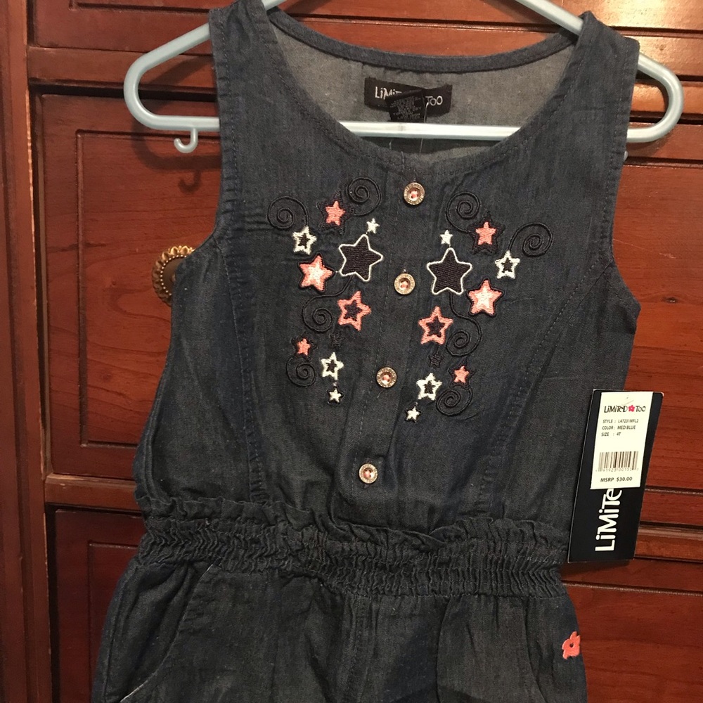 Limited Too 4T romper
